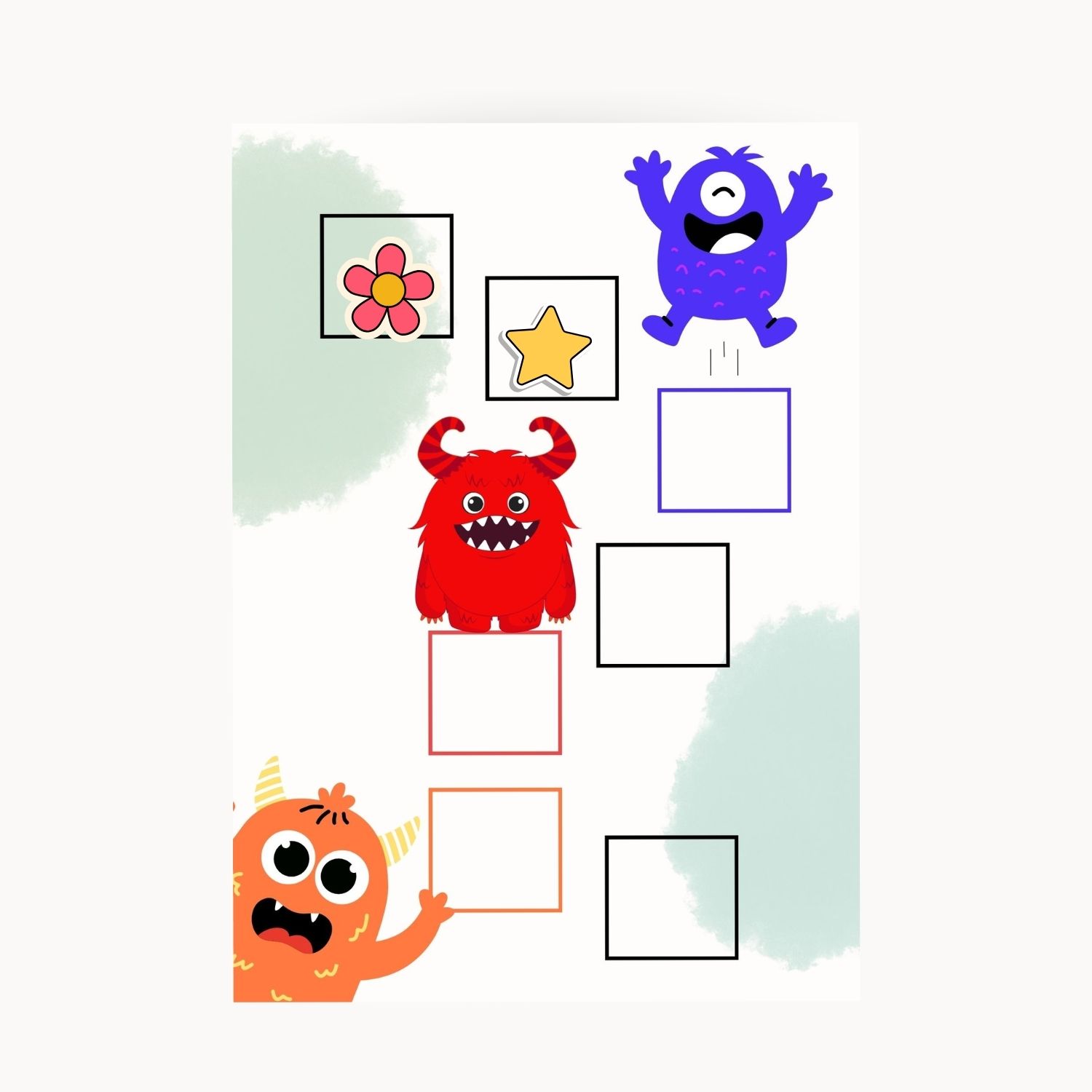 Tooth brushing reward chart