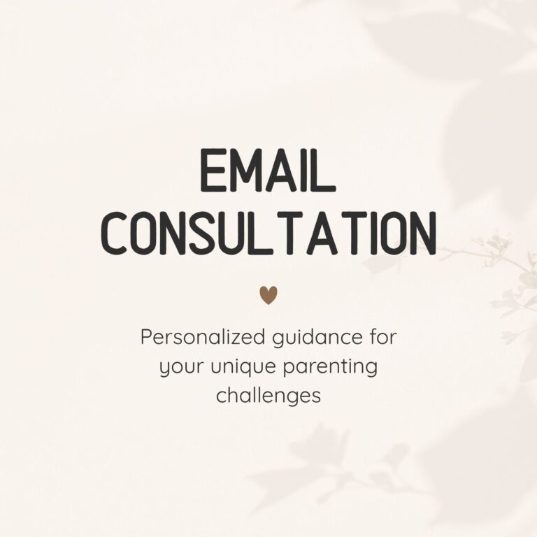 Email consulting 45 min (1-7 years)